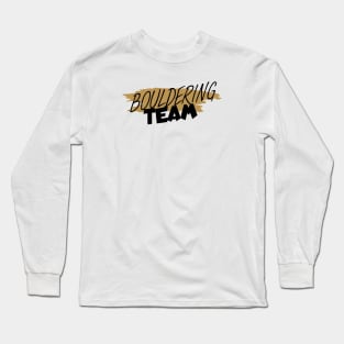 Bouldering team Long Sleeve T-Shirt
